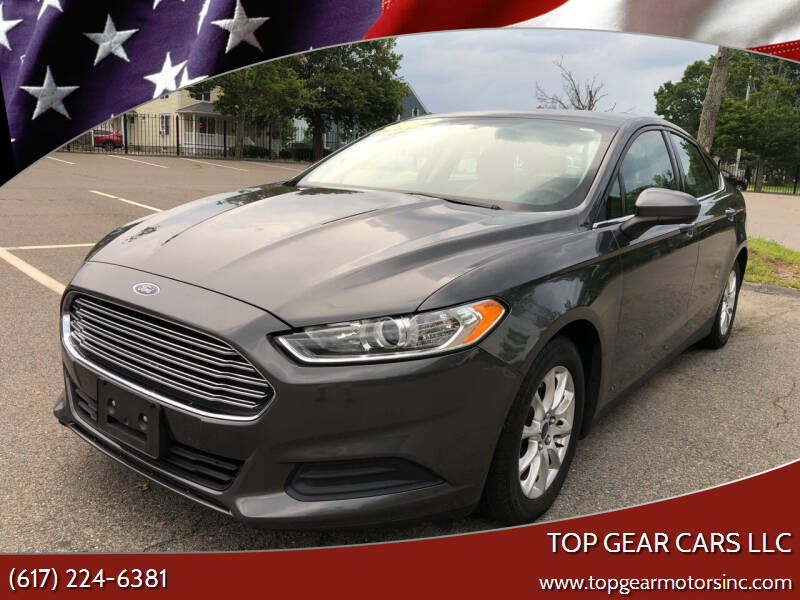 2015 Ford Fusion for sale at Top Gear Cars LLC in Lynn MA