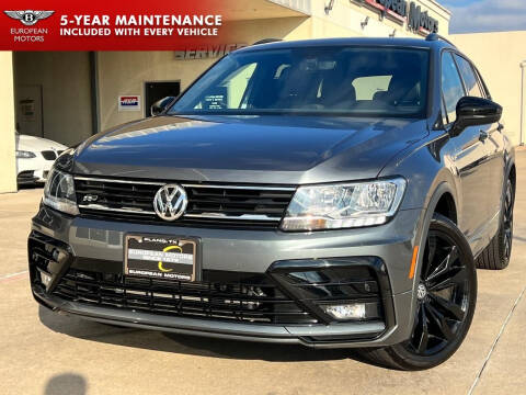 2021 Volkswagen Tiguan for sale at European Motors Inc in Plano TX