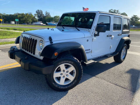 2017 Jeep Wrangler Unlimited for sale at LATINOS MOTOR OF ORLANDO in Orlando FL