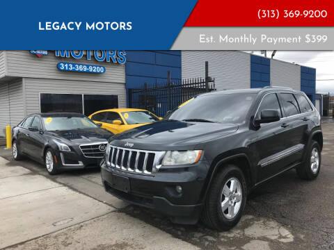 2012 Jeep Grand Cherokee for sale at Legacy Motors in Detroit MI