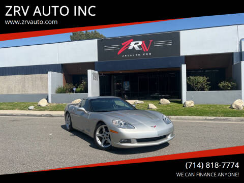 2007 Chevrolet Corvette for sale at ZRV AUTO INC in Brea CA