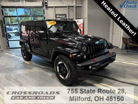 2016 Jeep Wrangler Unlimited for sale at Crossroads Car and Truck - Crossroads Car & Truck - Milford in Milford OH