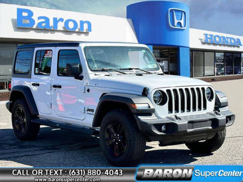 2021 Jeep Wrangler Unlimited for sale at Baron Super Center in Patchogue NY