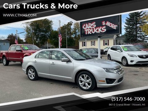 2012 Ford Fusion for sale at Cars Trucks & More in Howell MI