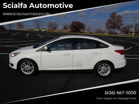 2015 Ford Focus for sale at Scialfa Automotive in Imperial MO