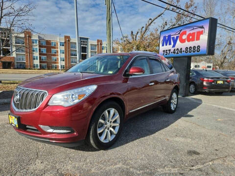 2015 Buick Enclave for sale at My Car LLC in Virginia Beach VA