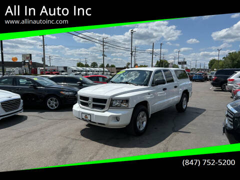 2010 Dodge Dakota for sale at All In Auto Inc in Palatine IL