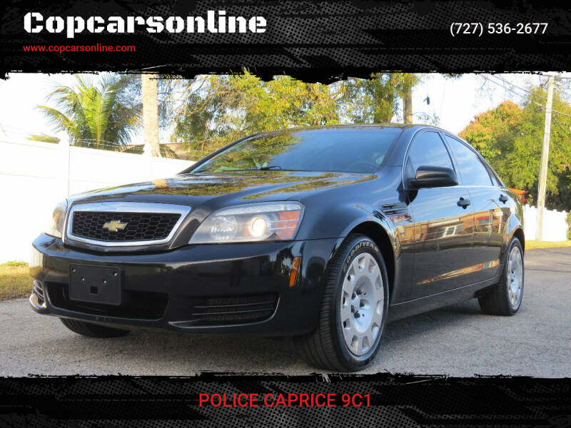 2013 Chevrolet Caprice for sale at Copcarsonline in Largo FL