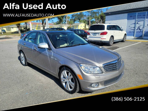 2009 Mercedes-Benz C-Class for sale at Alfa Used Auto in Holly Hill FL