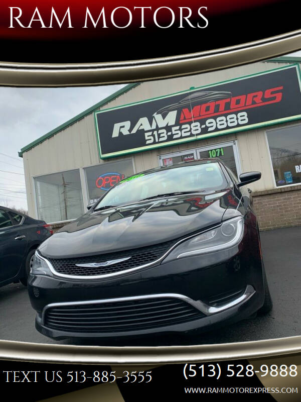 2016 Chrysler 200 for sale at RAM MOTORS in Cincinnati OH