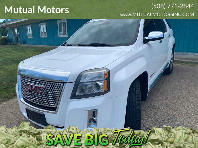 2013 GMC Terrain for sale at Mutual Motors in Hyannis MA