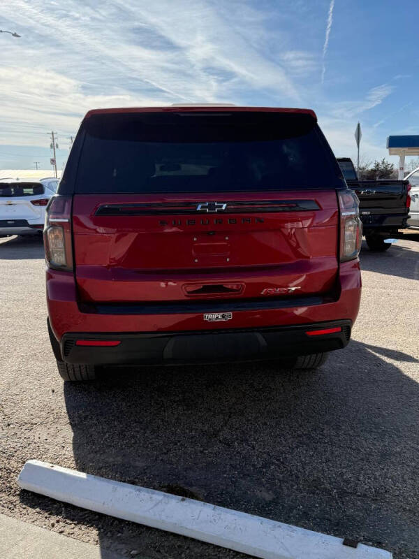 Used 2023 Chevrolet Suburban RST with VIN 1GNSKEKD2PR499025 for sale in Alma, NE