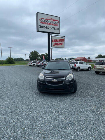 2012 Chevrolet Equinox for sale at GoodFellas Automotive Group in Laurel DE