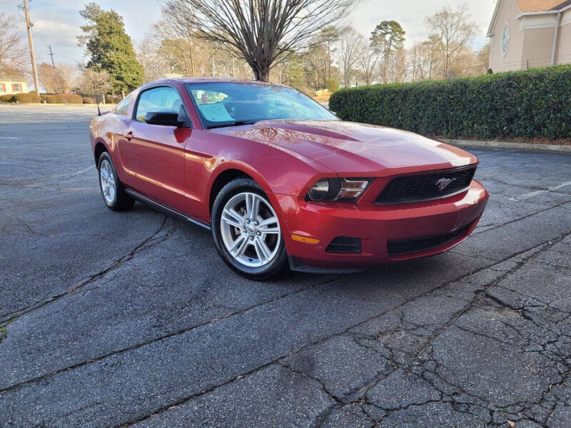 2010 Ford Mustang for sale at CORTEZ AUTO SALES INC in Marietta GA