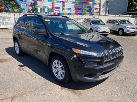 2016 Jeep Cherokee for sale at B & M Auto Sales INC in Elizabeth NJ