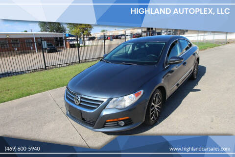 2010 Volkswagen CC for sale at Highland Autoplex, LLC in Dallas TX