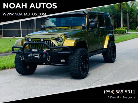 2008 Jeep Wrangler Unlimited for sale at NOAH AUTOS in Hollywood FL