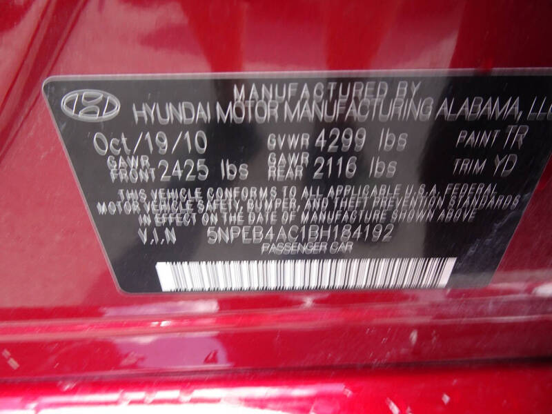 2011 Hyundai Sonata GLS