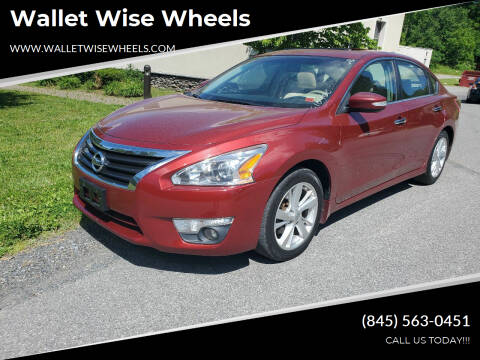 2013 Nissan Altima for sale at Wallet Wise Wheels in Montgomery NY