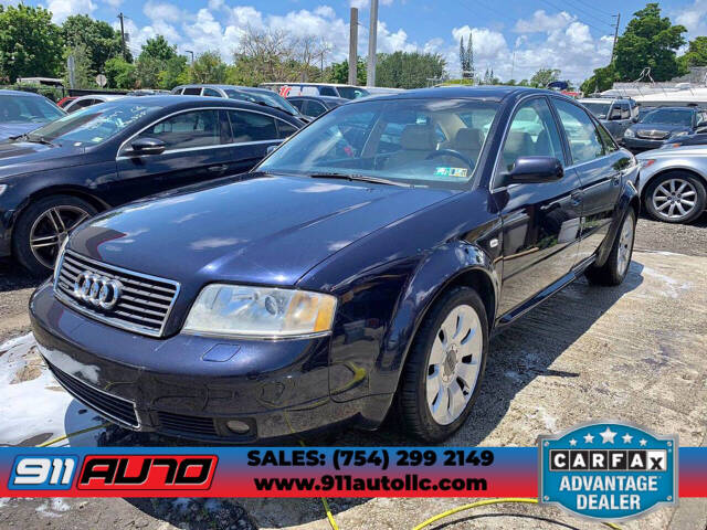 2000 Audi A6 for sale at 911 Auto, LLC. in Hollywood, FL