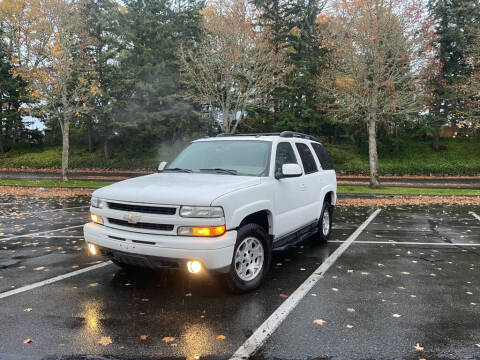 2005 Chevrolet Tahoe for sale at H&W Auto Sales in Lakewood WA