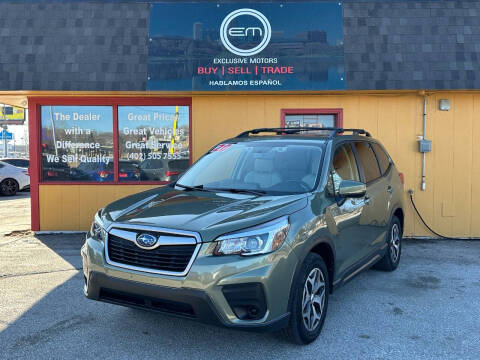 2020 Subaru Forester for sale at Exclusive Motors in Omaha NE