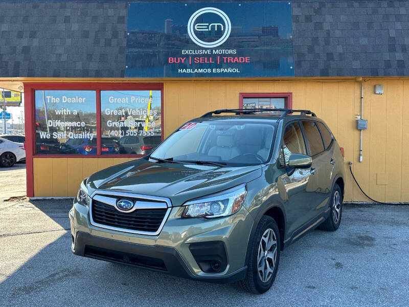 2020 Subaru Forester for sale at Exclusive Motors in Omaha NE