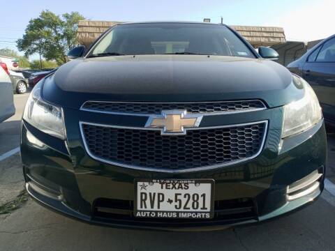 2014 Chevrolet Cruze for sale at Auto Haus Imports in Grand Prairie TX