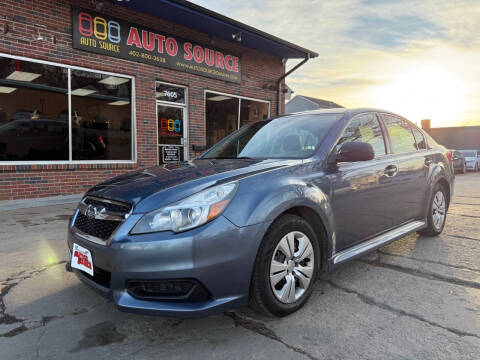 2013 Subaru Legacy for sale at Auto Source in Ralston NE