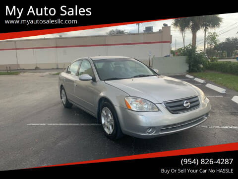 2003 Nissan Altima for sale at My Auto Sales in Margate FL