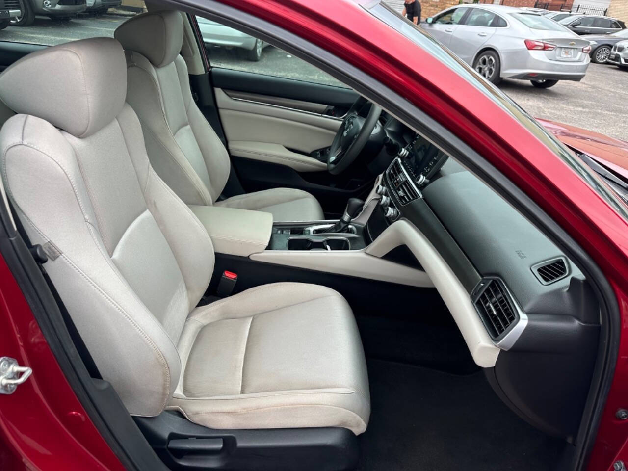 2019 Honda Accord for sale at Auto Haven Frisco in Frisco, TX