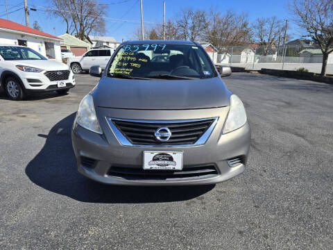2012 Nissan Versa for sale at SUSQUEHANNA VALLEY PRE OWNED MOTORS in Lewisburg PA
