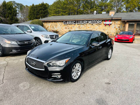 2015 Infiniti Q50 for sale at Classic Luxury Motors in Buford GA