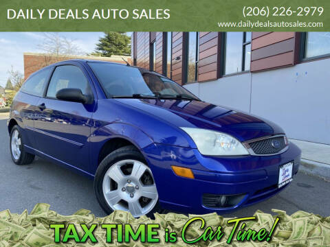 2005 Ford Focus for sale at DAILY DEALS AUTO SALES in Seattle WA