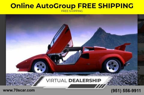1985 Lamborghini Countach 5000 for sale at Online AutoGroup FREE SHIPPING in Riverside CA
