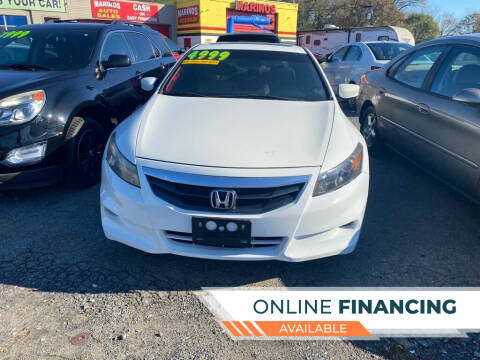 2012 Honda Accord for sale at Marino's Auto Sales in Laurel DE