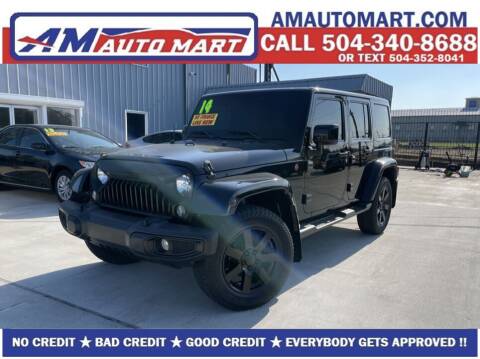 2014 Jeep Wrangler Unlimited for sale at AM Auto Mart Marrero LLC in Marrero LA
