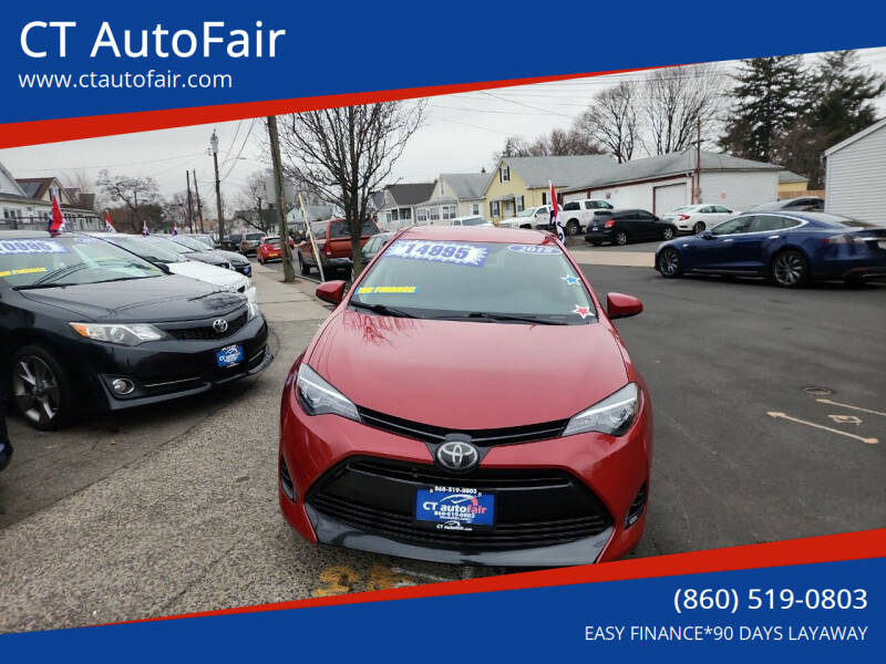 2018 Toyota Corolla for sale at CT AutoFair in West Hartford CT