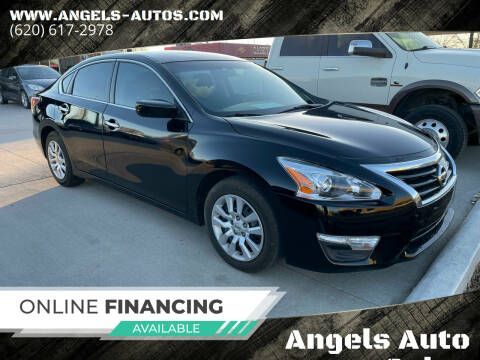 2015 Nissan Altima for sale at Angels Auto Sales in Great Bend KS
