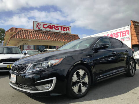 2013 Kia Optima Hybrid for sale at CARSTER in Huntington Beach CA