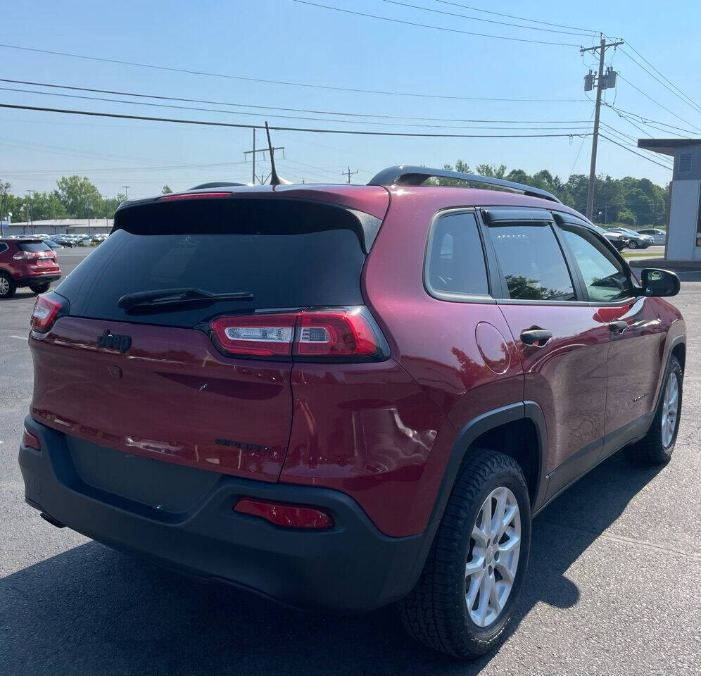 2017 Jeep Cherokee for sale at Streeters Vehicle Sales in Plattsburgh, NY