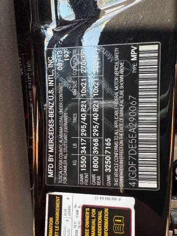 2014 Mercedes-Benz GL-Class GL 550 4MATIC