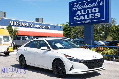 2021 Hyundai Elantra for sale at Michael's Auto Sales Corp in Hollywood FL