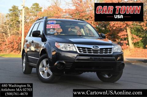 2012 Subaru Forester for sale at Car Town USA in Attleboro MA