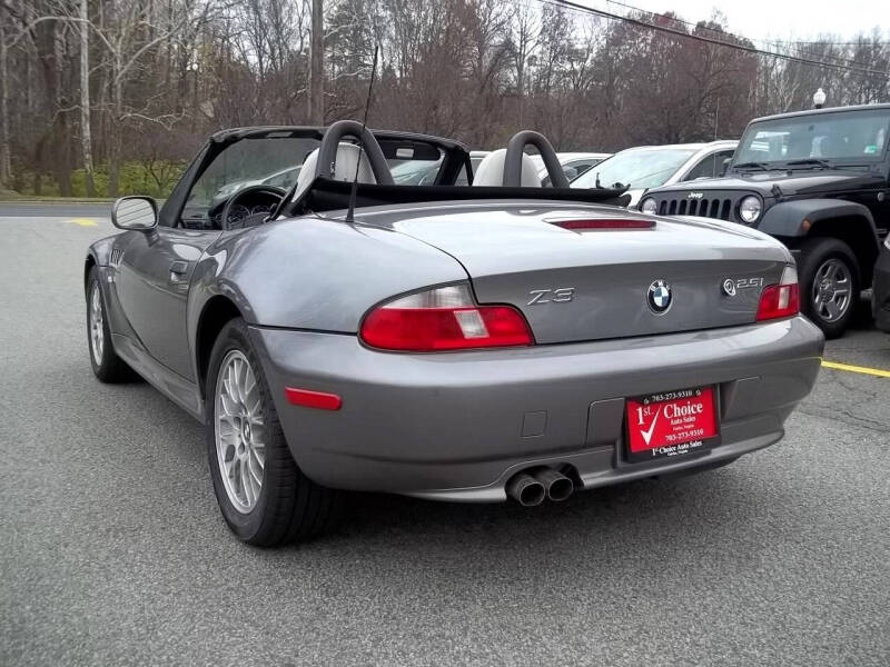 2001 BMW Z3 2.5i