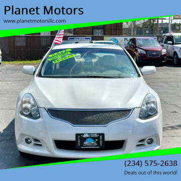 2010 Nissan Altima for sale at Planet Motors in Youngstown OH