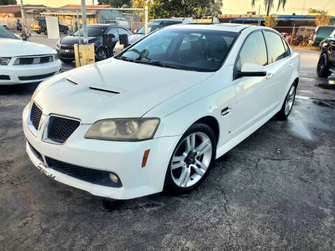 2008 Pontiac G8 for sale at A Group Auto Brokers LLc in Opa-Locka FL