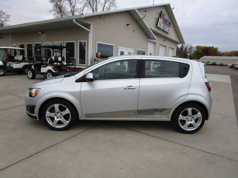 2013 Chevrolet Sonic for sale at Milaca Motors in Milaca MN