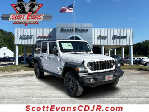 2024 Jeep Wrangler for sale at SCOTT EVANS CHRYSLER DODGE in Carrollton GA