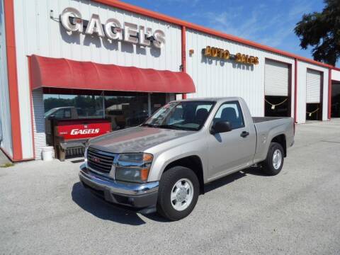 2008 GMC Canyon for sale at Gagel's Auto Sales in Gibsonton FL